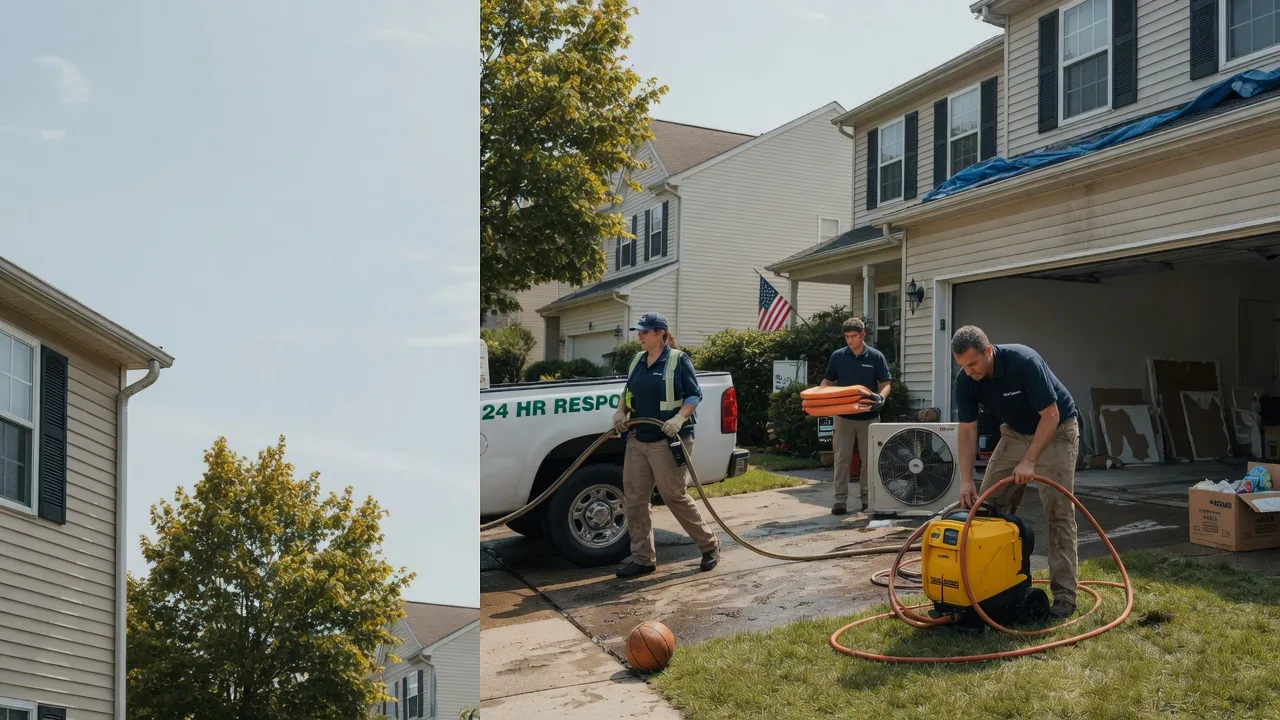 Emergency Water Damage Restoration in Bellingham, MA near me